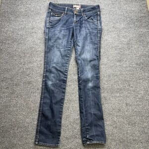 H&M‎ Sqin Women's Jeans Size 30 Y2K Skinny Embroidery